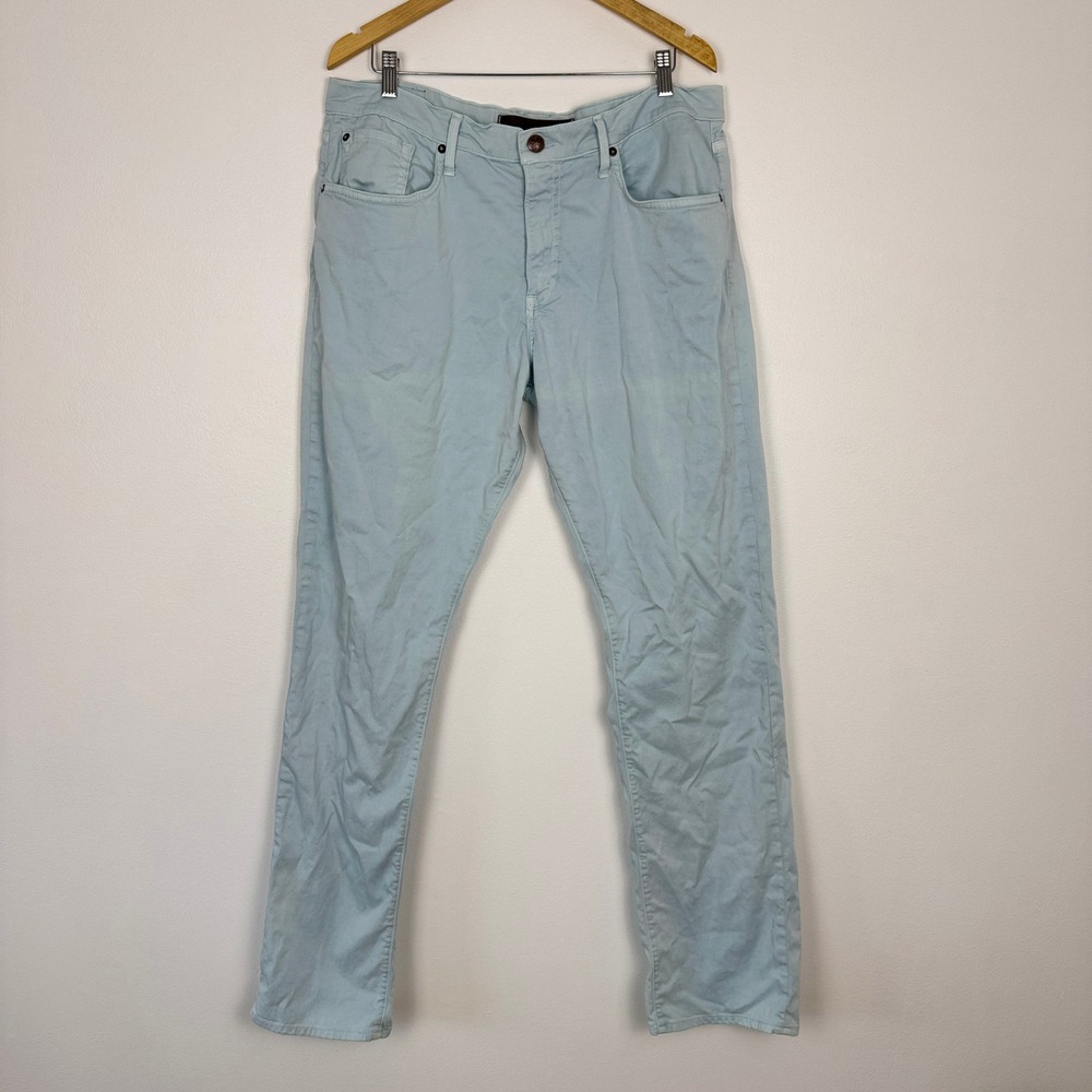 Agave Denimsmith Salt Creek Flex Waterman Relaxed Straight Leg Jeans 38 Blue USA